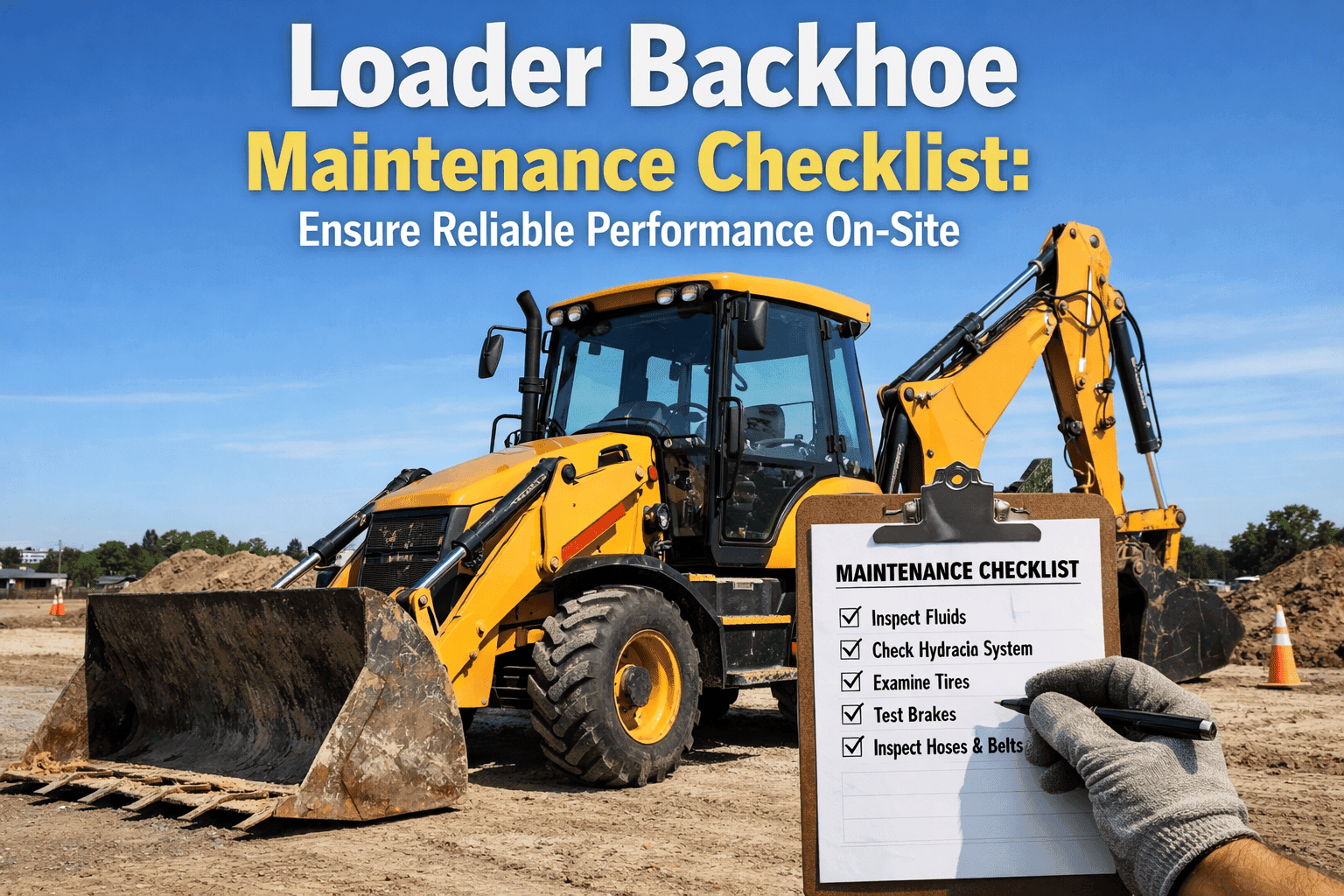 Comprehensive Maintenance Checklist