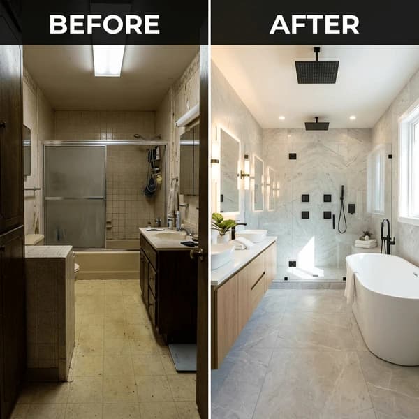 Plumbing repair & installation example 1